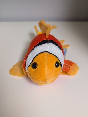 💜2/$20💜 Webkinz Tomato Clown Fish No Code GANZ Y2K Collectible Plush